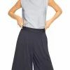 B New York Womens Pleated Wide Leg Casual Shorts