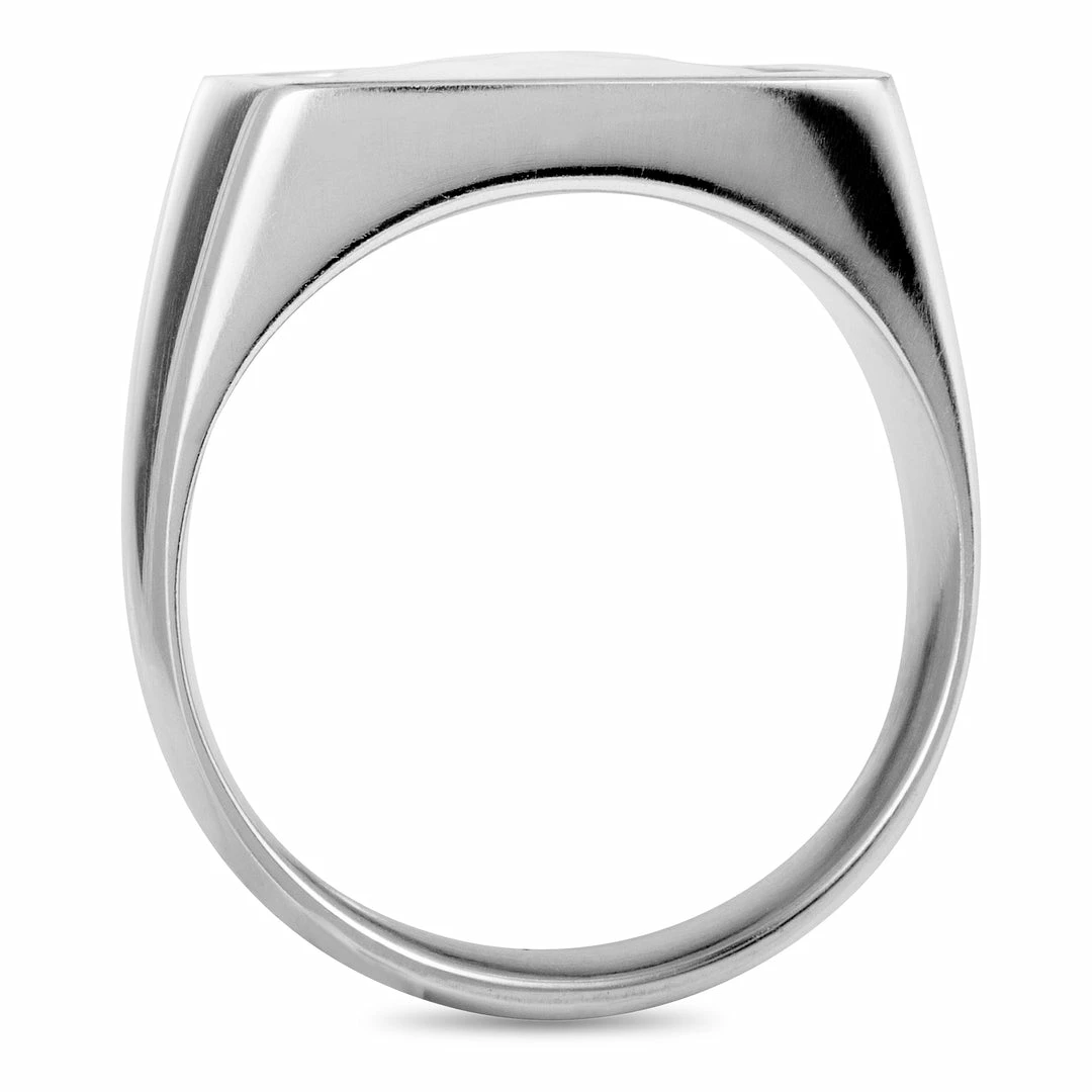 Georg Jensen Smithy Signet Silver Band Ring - women 4 Georg Jensen Smithy Signet Silver Band Ring - women - Image 2
