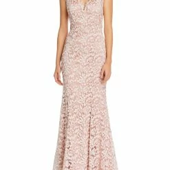 Outlets Shop 24 Eliza J Womens Lace Long Evening Dress