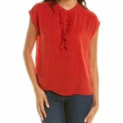 Maven West Ruffle Top - women