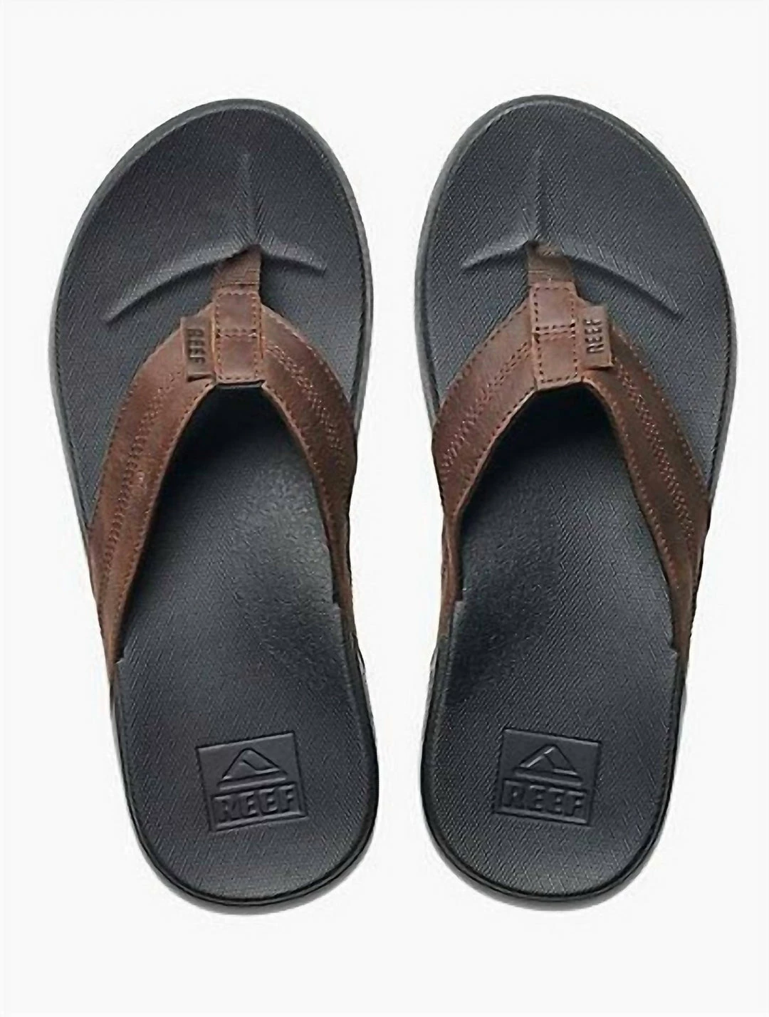 Reef Mens Cushion Bounce Phantom Le Flip Flop in Black/Brown 3 Reef Mens Cushion Bounce Phantom Le Flip Flop in Black/Brown