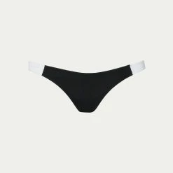 Allsisters Euterpe Bikini Bottom in Black/White - women