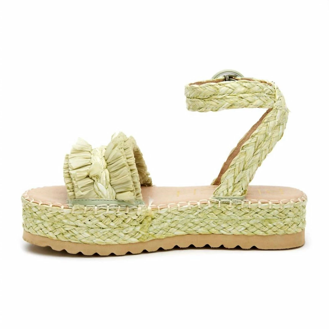 Matisse Seashore Sandal in Lime - women 5 Matisse Seashore Sandal in Lime - women - Image 3