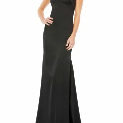 Ieena for Mac Duggal Womens Satin Sleeveless Evening Dress -Outlets Shop ceec1f35c8b54d208b3f037a445dbb03 1080x