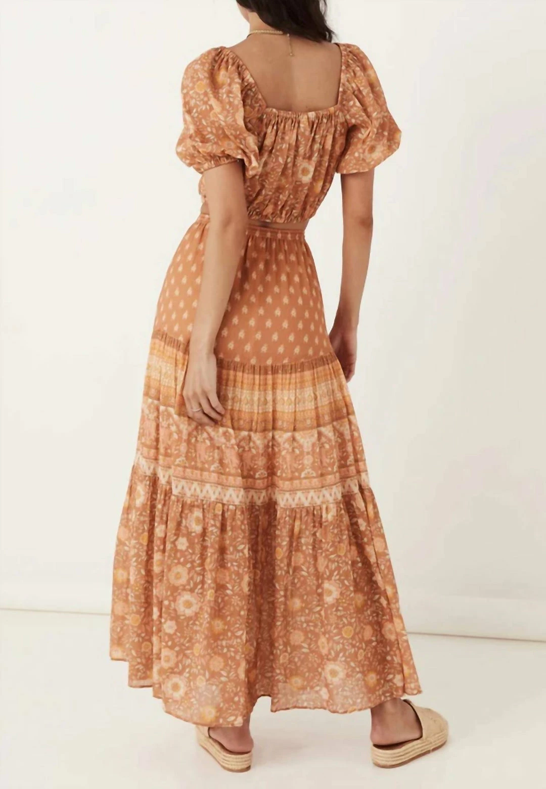 Spell Utopia Maxi Skirt in Cinnamon - women 4 Spell Utopia Maxi Skirt in Cinnamon - women - Image 2