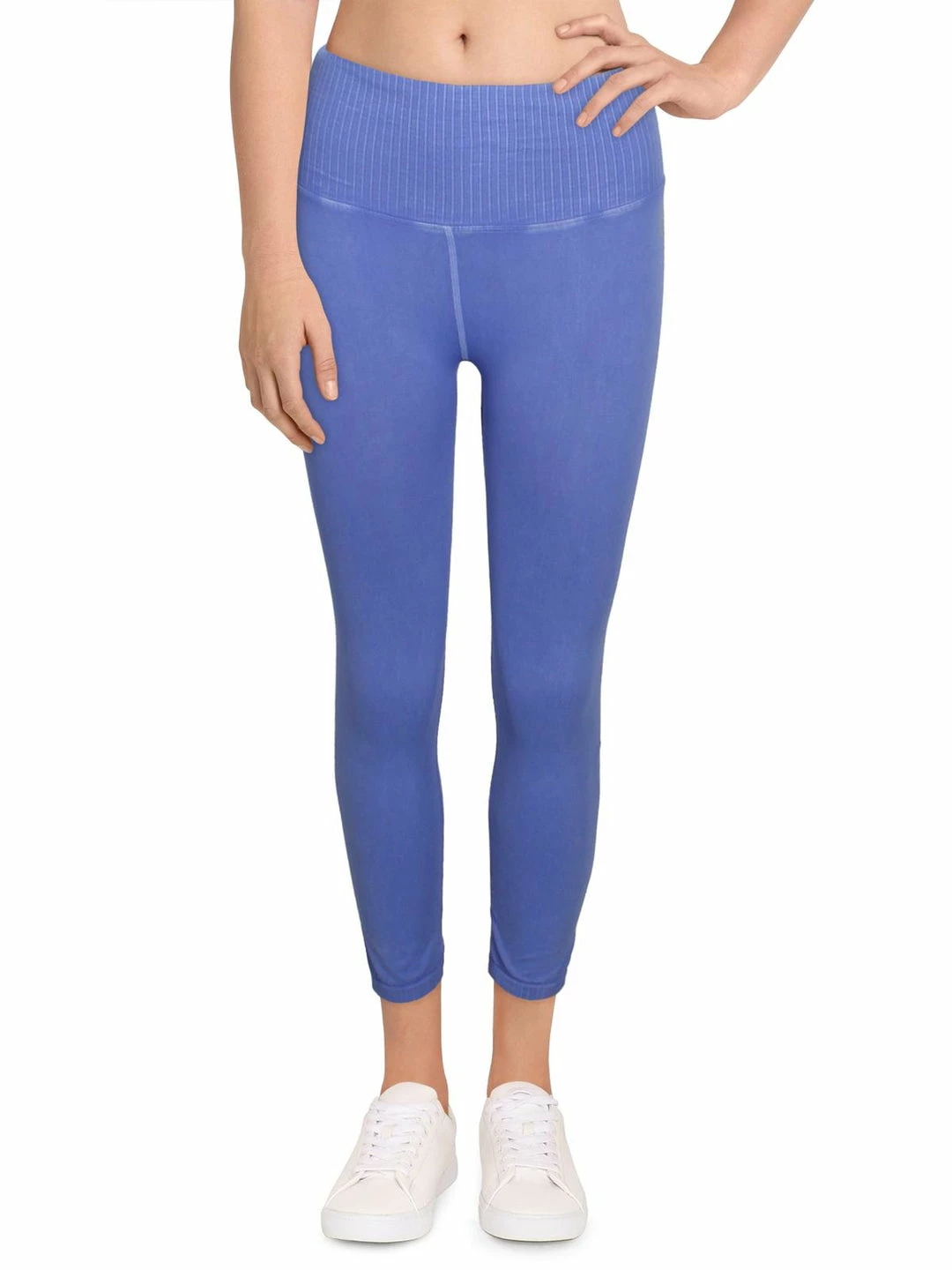 FP Movement by Free People Womens Ribbed Trim Solid Leggings 3 FP Movement by Free People Womens Ribbed Trim Solid Leggings