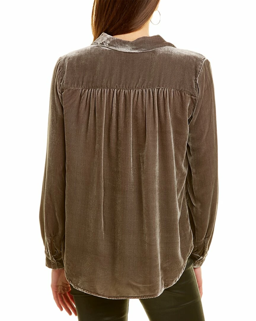 Maven West Silk-Blend Shirt - women 4 Maven West Silk-Blend Shirt - women - Image 2
