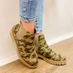 Matisse Preston Chunky Boot in Camo - women