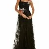 Teri Jon by Rickie Freeman Embroidered Gown - women -Outlets Shop d9242ec04f814365a99e61b4754281da 1080x