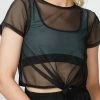 Beth Richards Mesh Tee In Black - women -Outlets Shop da5577e19dc54272af476b584d9b9e01 1080x
