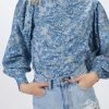 Smythe Ruched Blouse In Blue Liberty - women -Outlets Shop ddb4d1bb88fe46b8bf7f9ab906d73843 48bff356 f7b2 46e1 95f9 d4099d253c49 1080x