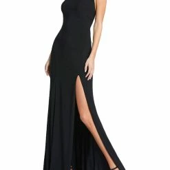 Ieena for Mac Duggal Womens Embellished Slip Evening Dress