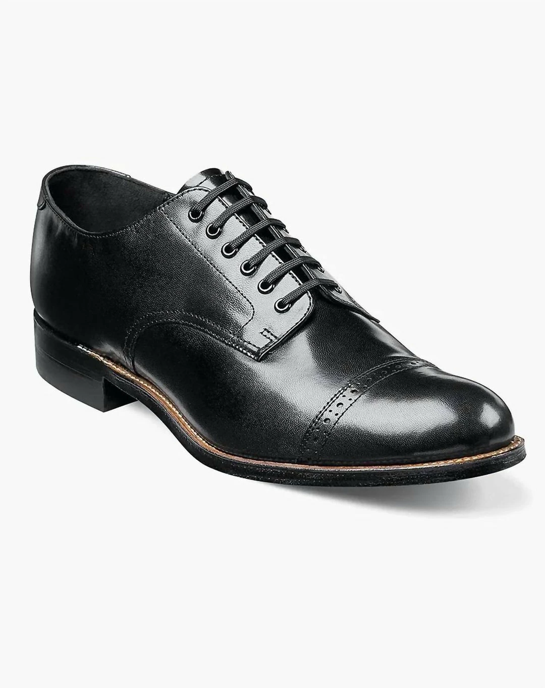 Stacy Adams Men'S Madison Cap Toe Oxford Loafer - Medium Width in Black 3 Stacy Adams Men'S Madison Cap Toe Oxford Loafer - Medium Width in Black