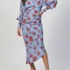 Smythe Asymmetrical Dress In Sky/Vermillion Floral - women -Outlets Shop e5ee0cf8efcd4ff2a7d36653245892c1 1080x