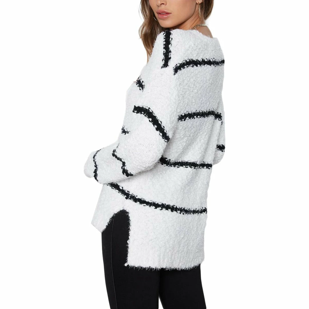 Tart Warner Womens Chunky Oversized V-Neck Sweater 6 Tart Warner Womens Chunky Oversized V-Neck Sweater - Image 4