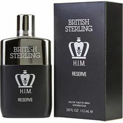 Dana 290699 British Sterling Him Reserve Eau De Toilette Spray - 3.8 oz