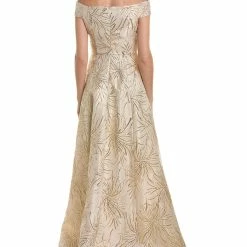 Teri Jon by Rickie Freeman Jacquard Peplum Gown - women -Outlets Shop fe5fadb8eeea449e92166010b835db70 1080x