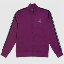 Psycho Bunny Men'S Crosby Track Jacket in Mulberry -Outlets Shop fe7882991ac24f27a37ccfd1fed402e1 1080x
