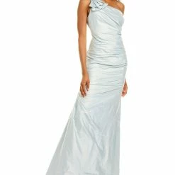 Teri Jon by Rickie Freeman Metallic Gown - women