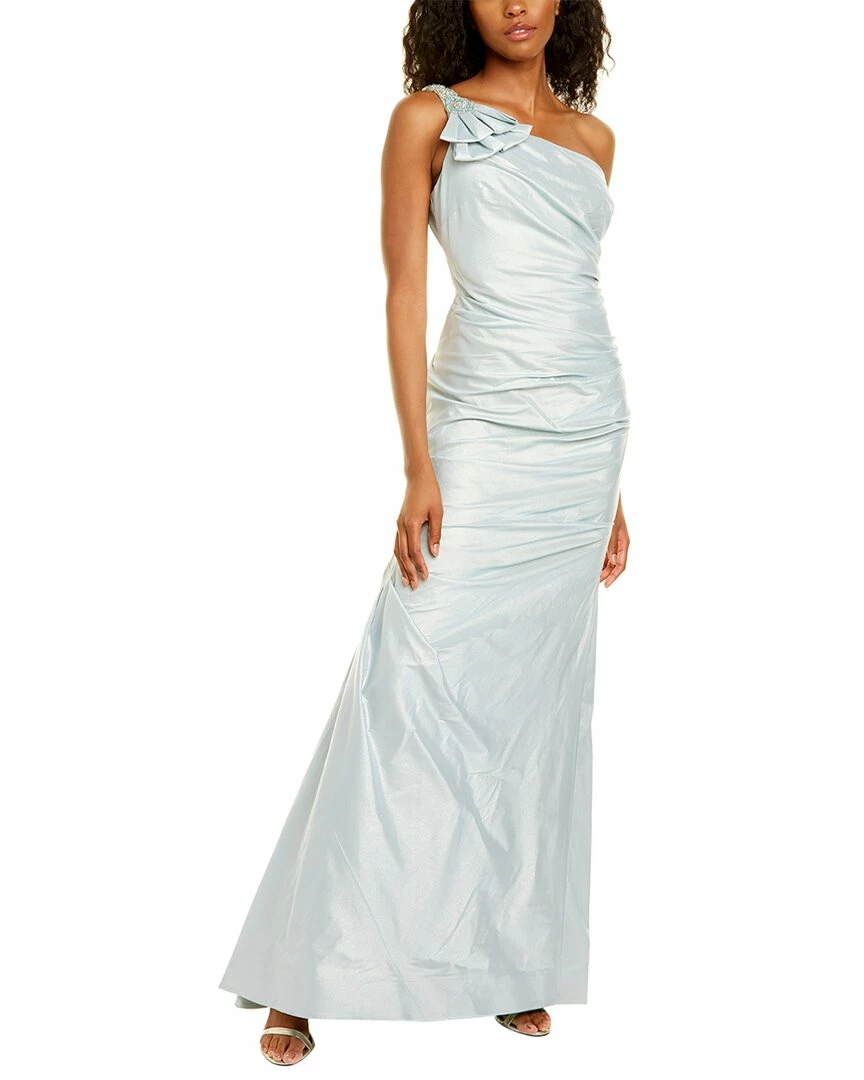Teri Jon by Rickie Freeman Metallic Gown - women 3 Teri Jon by Rickie Freeman Metallic Gown - women